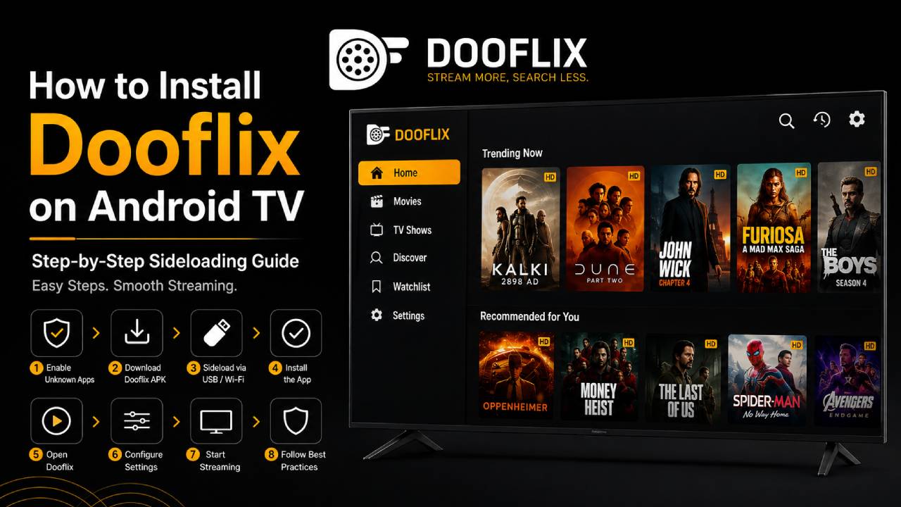 How to Install Dooflix on Android TV